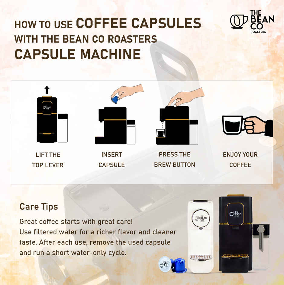 THE BEAN CO ROASTERS Forte Coffee Capsules | Medium-Dark Roast