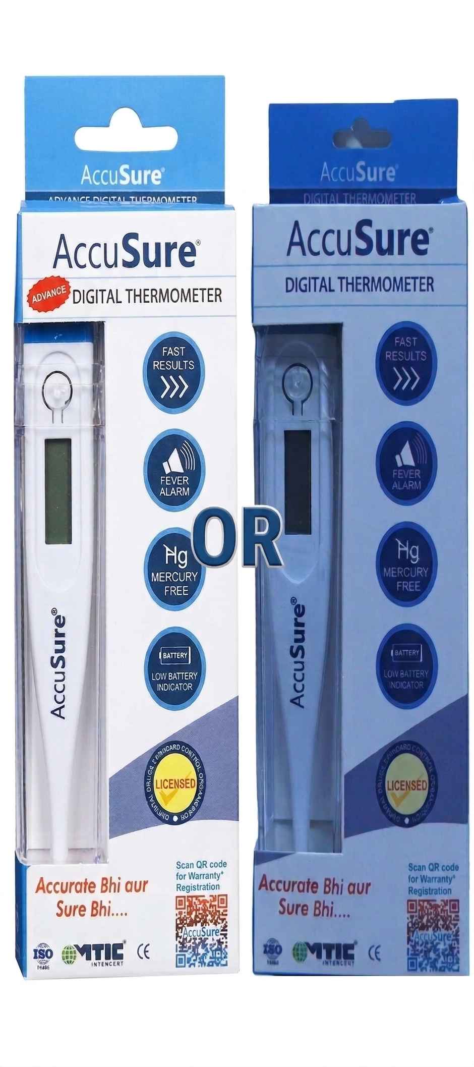 AccuSure Advance MT 1027B Digital Thermometer