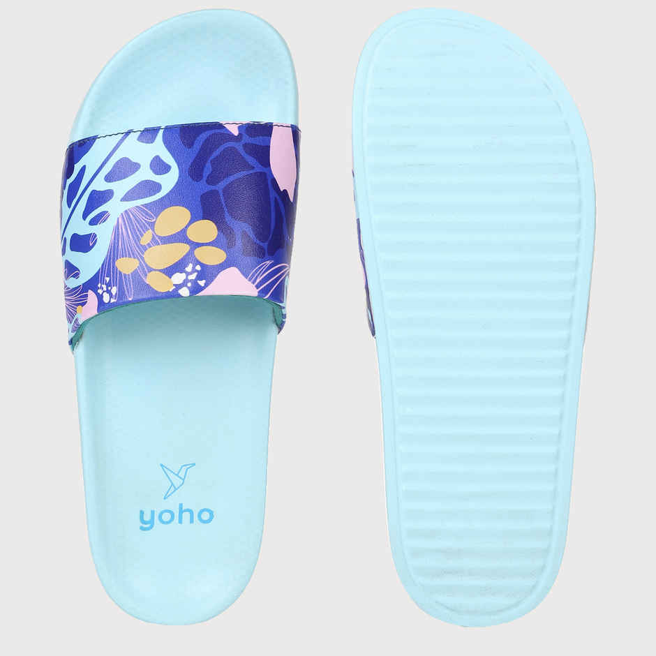 Yoho Women Sliders Tropica | Ocean Blue | UK 4