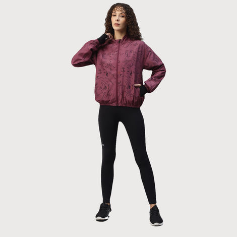 Dida Women's Sports Jacket | Regular Comfortable Stretchable Dry-Fit | D.Rose - M
