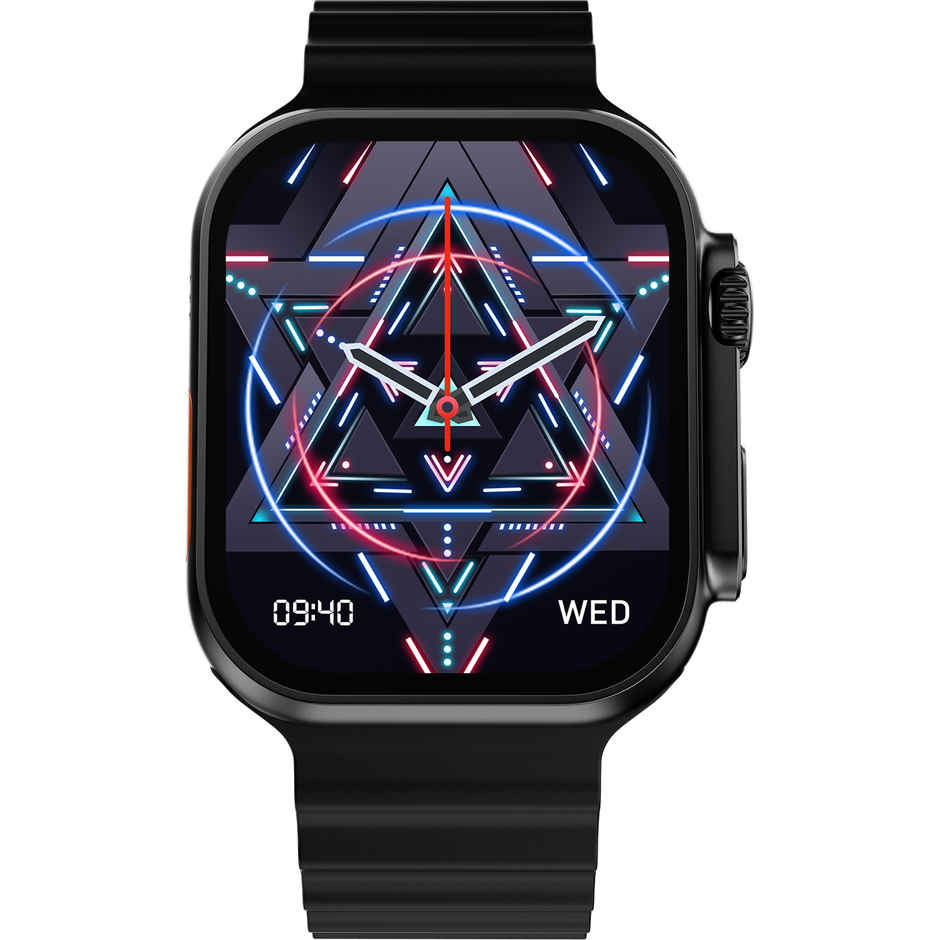 Fire-Boltt DAPPER | 2.1" AMOLED Display | BT Calling - Black