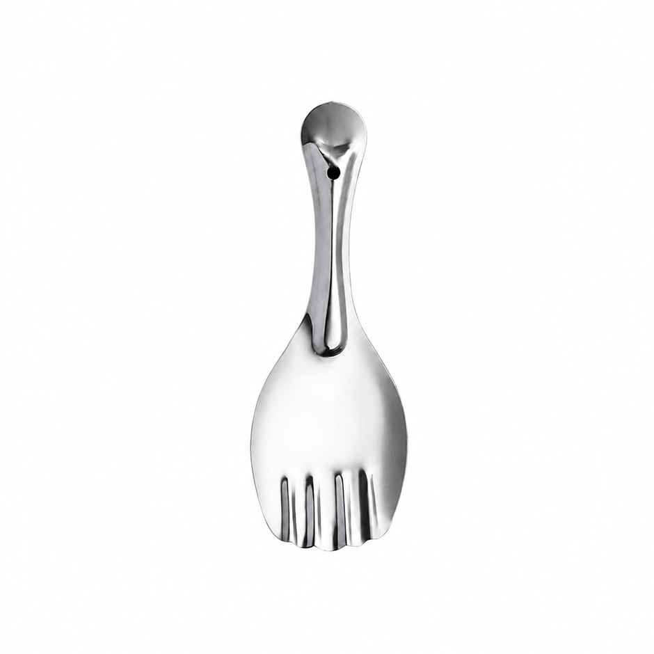 Petals Stainless Steel Cooking/Serving/Spoon Spatula - Rice Server