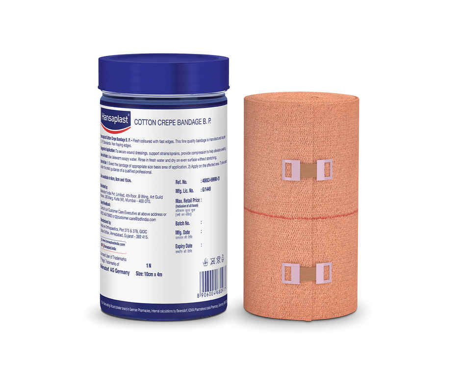 Hansaplast Crepe Bandage (10 CM X 4 M)