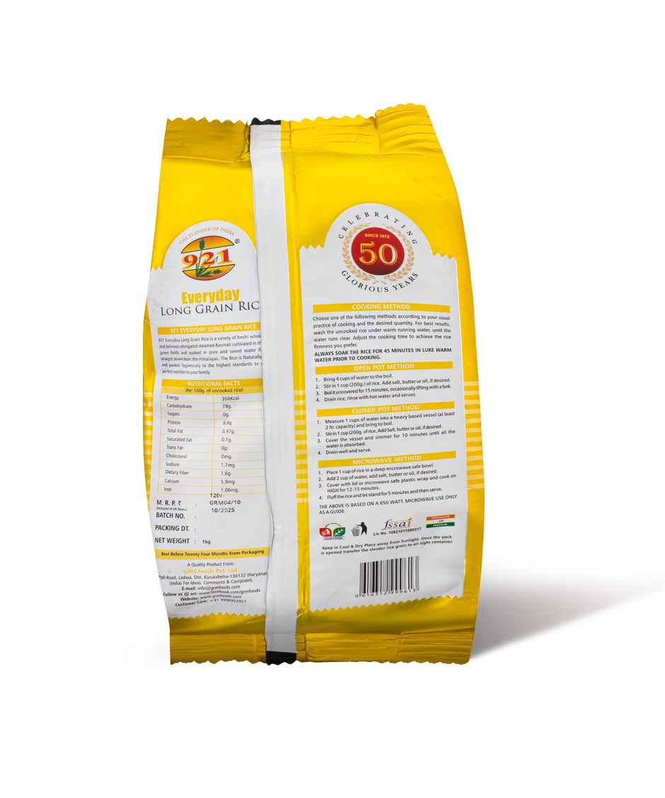 921 Everyday Long Grain Rice