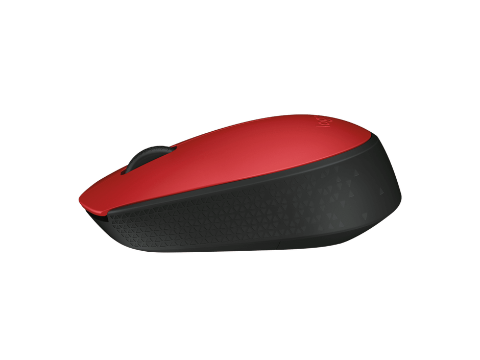 Logitech M171 Wireless Mouse-Red