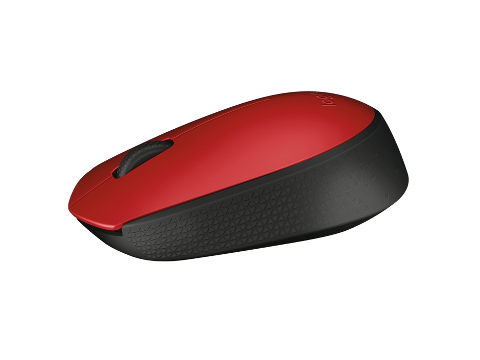 Logitech M171 Wireless Mouse-Red
