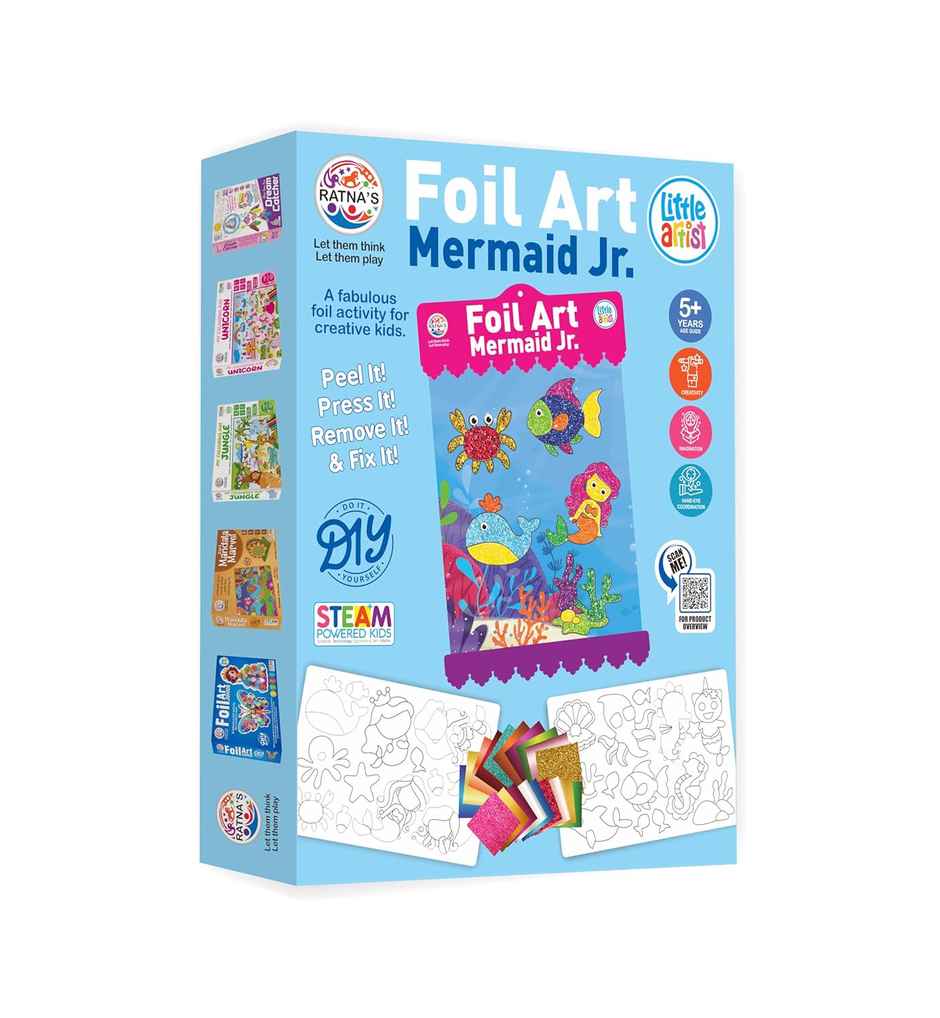 Ratna's Foil Art Mermaid Jr