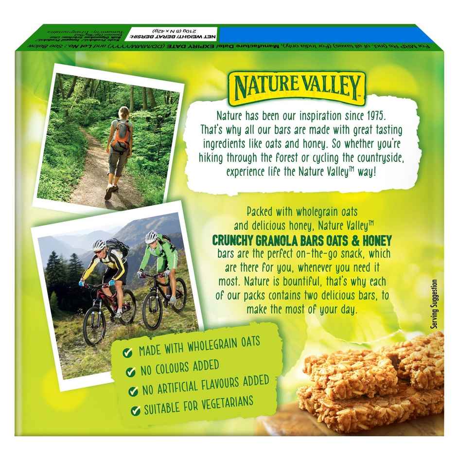 Nature Valley Crunchy Granola Bars Whole Grain Oats & Honey