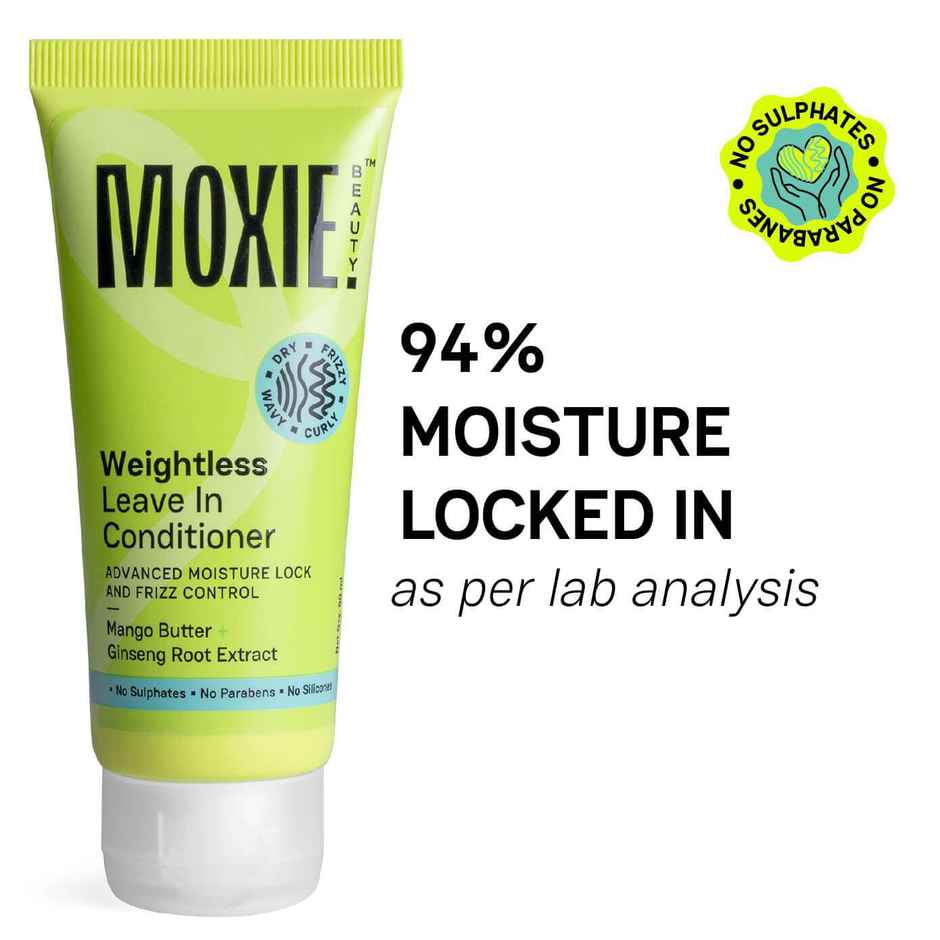 Moxie Beauty Weightless Leave In Conditioner 50ml