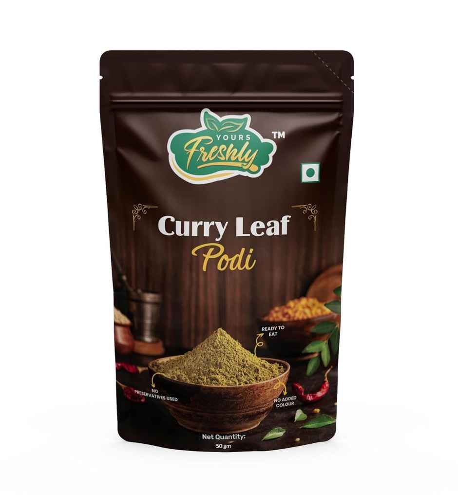 Yours Freshly Curry Leaf Gunpowder Podi