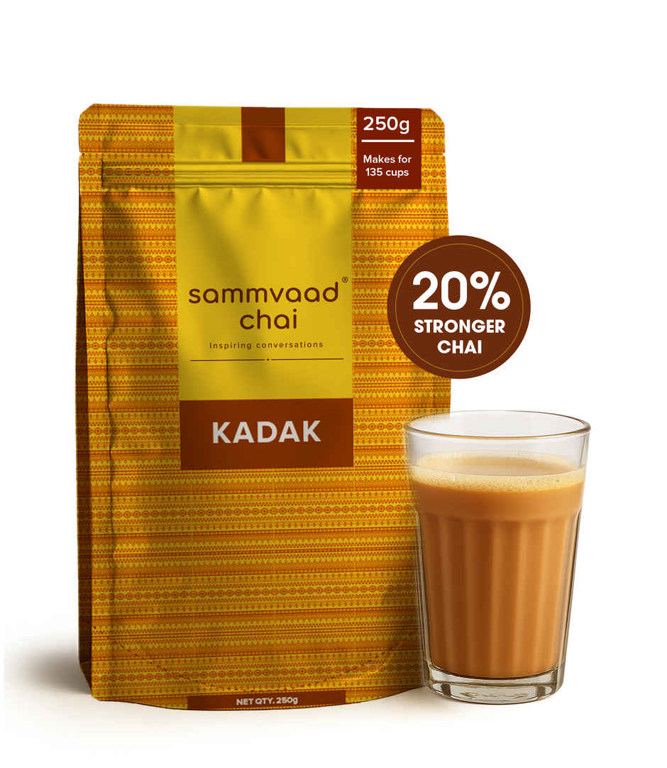 Teabox Sammvaad Kadak Chai from the Premium Gardens of Assam