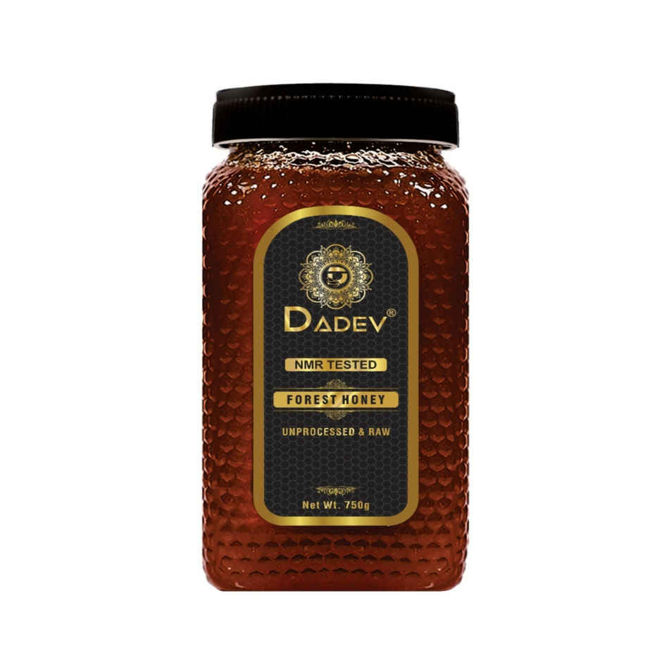 Dadev Pure Raw Organic Honey Nmr Tested Plastic Jar