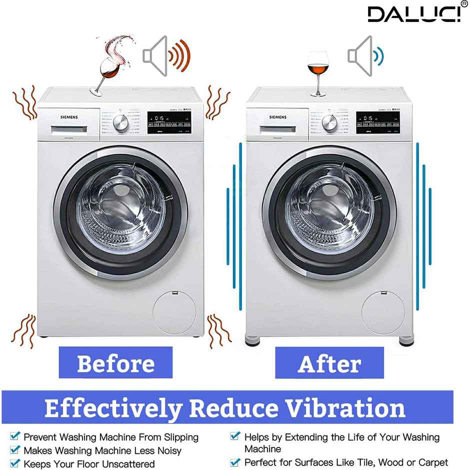 Daluci Washing Machine Pads | For Vibration Reduction and Noise Control