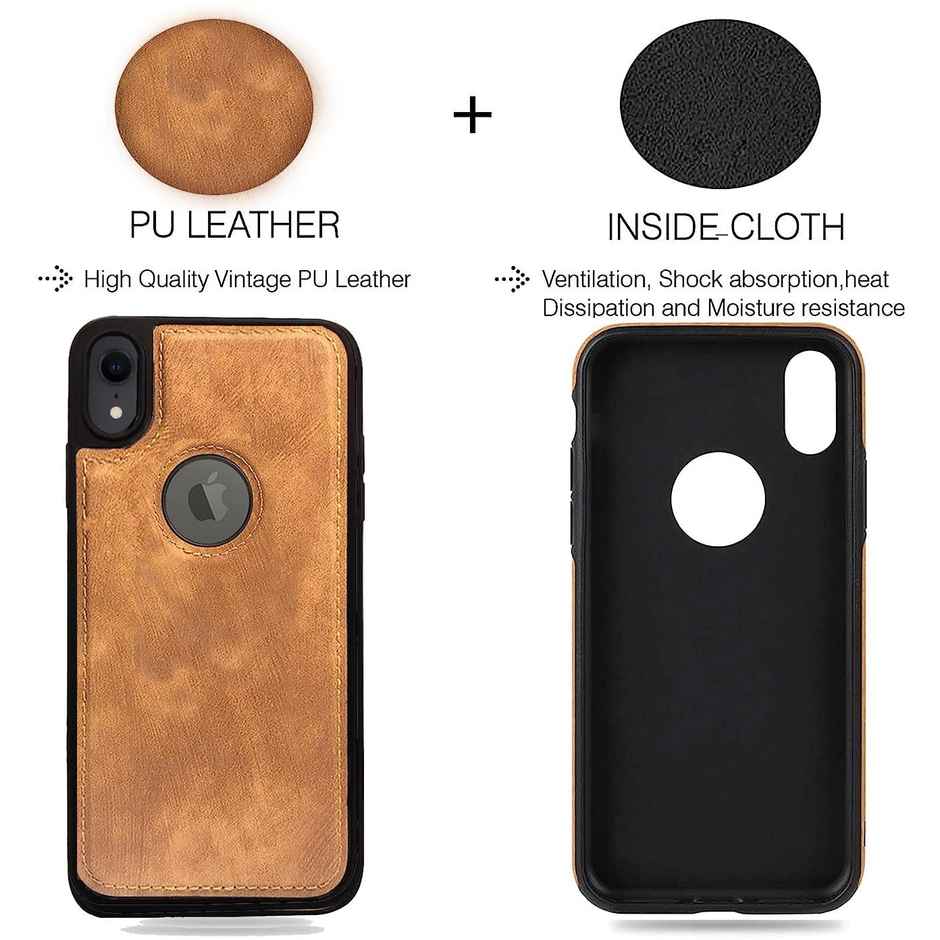Artistque Case For Iphone Xr Back Cover - Premium Pu Leather Cover