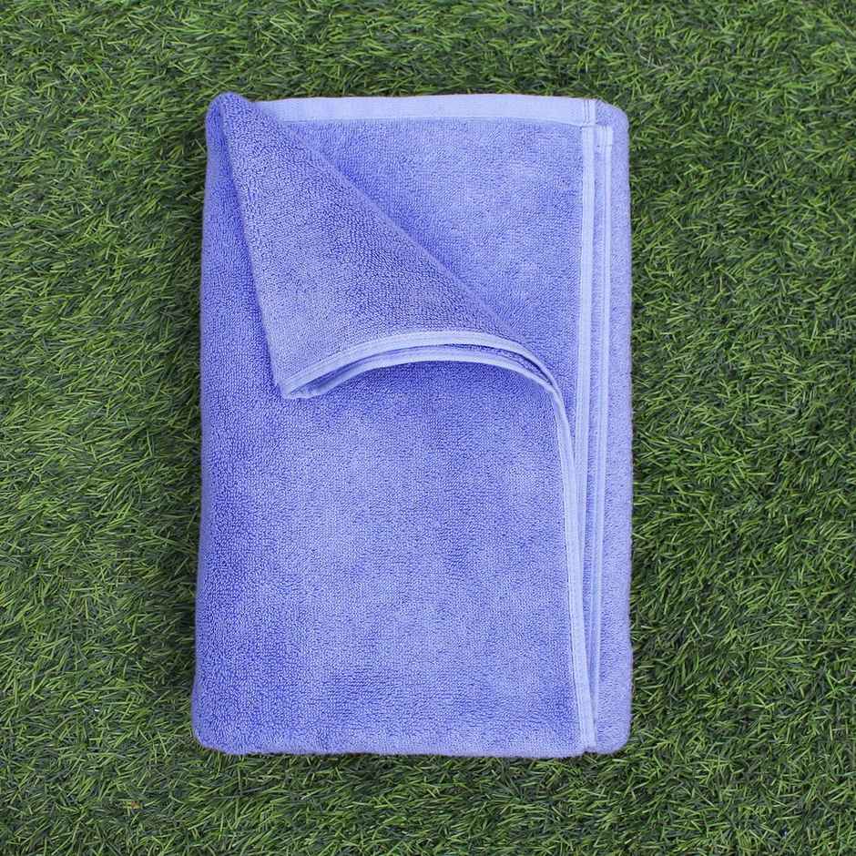 Heelium Bamboo Bath Towel Ultra Absorbent Soft & Odour-Free - Iris | 140 x 70 Cm | 600 Gsm