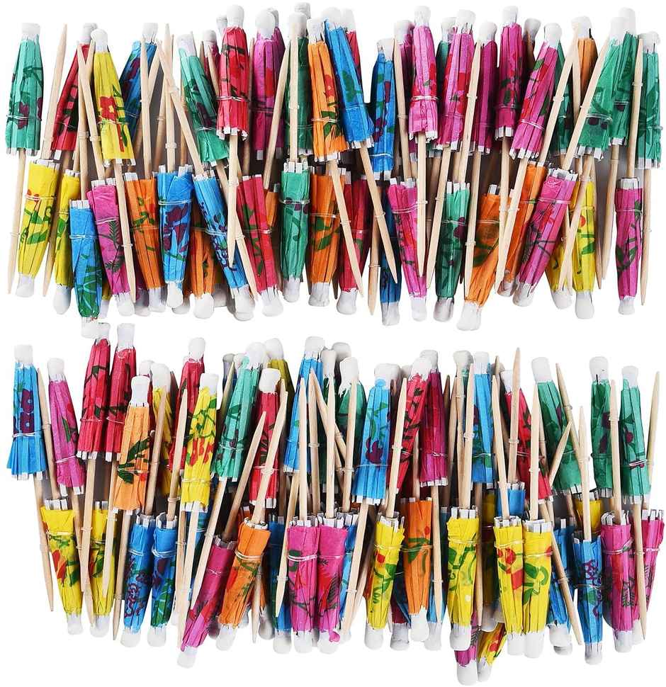 Umbrella Toothpick For Cocktail Decoration Pack | Se7en