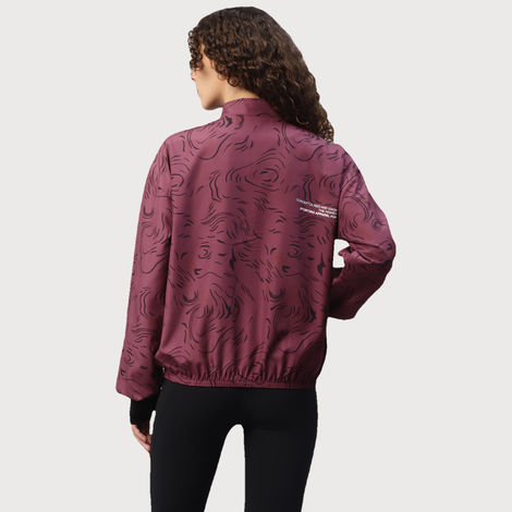 Dida Women's Sports Jacket | Regular Comfortable Stretchable Dry-Fit | D.Rose - M