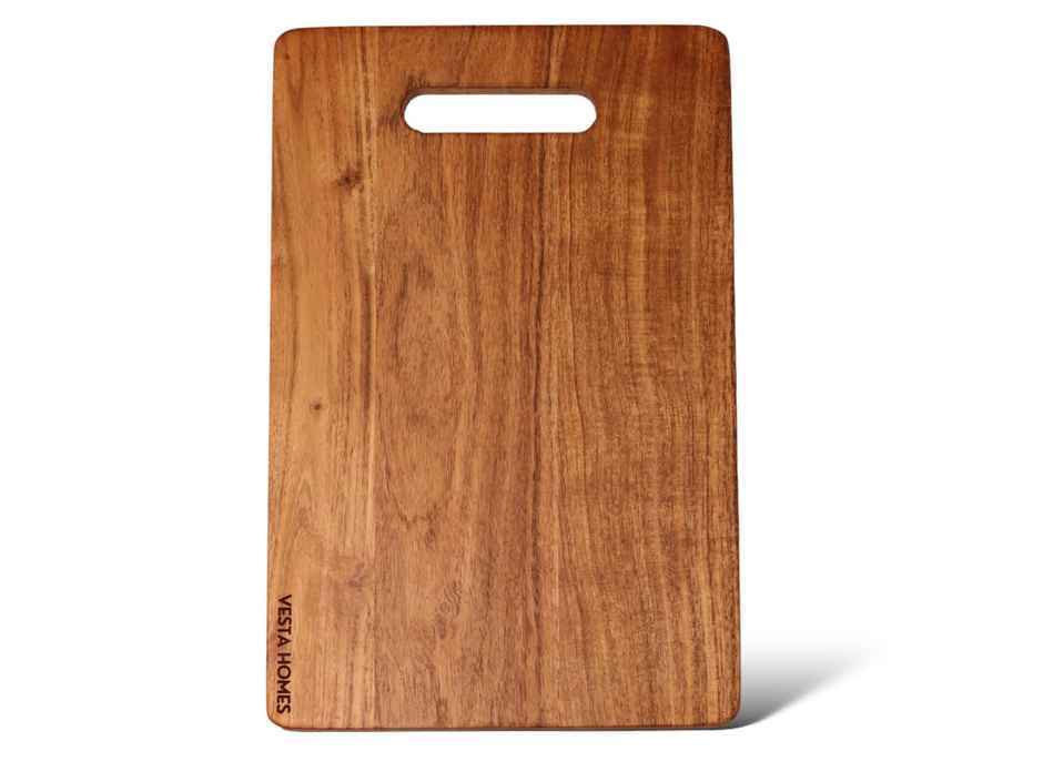 Vesta Homes Acacia Wood Chopping Board, Cutting Board, Serving Platter | 33X21.5X1.5 Cms