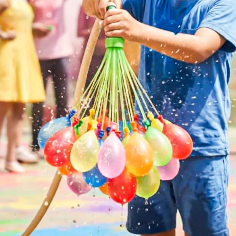 Hulk Holi Magic Self Sealing Balloons 3 set x 37 pcs | Star Toys Combo