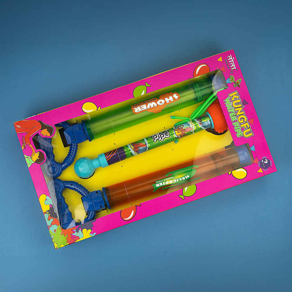 Kungfu Fan And Shower Plus Zig Zag | Tota