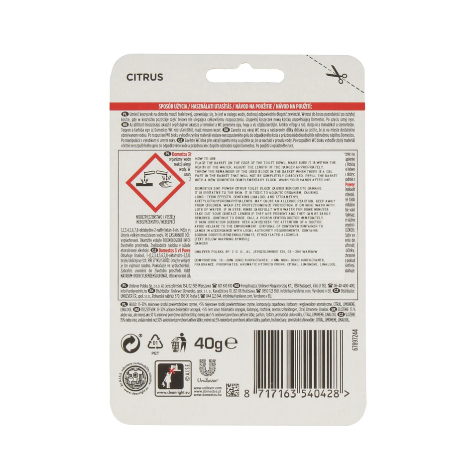 Domestos Citurs Toilet Block