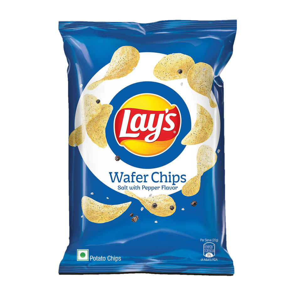 Lay's Wafer Chips Salt N Pepper Flavor | Crunchy & Savoury