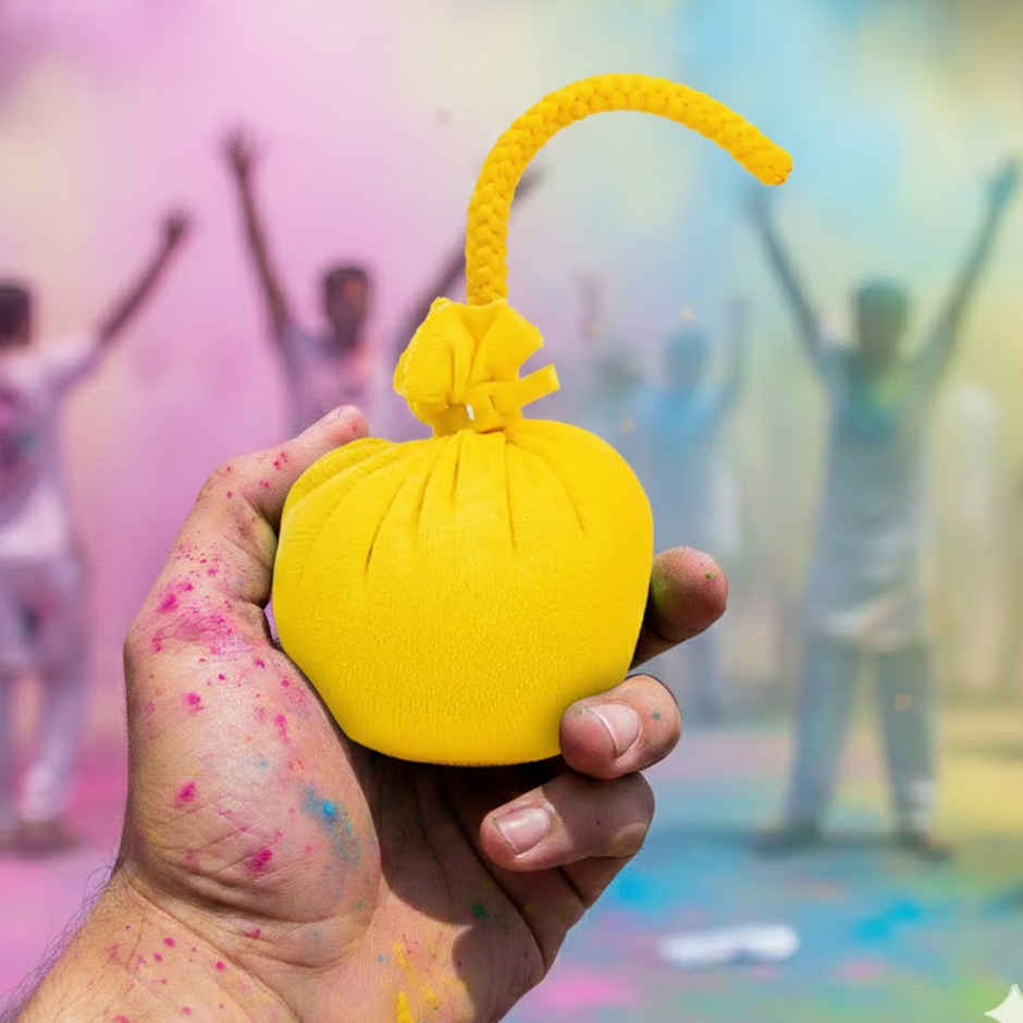 Holi Bomb Yellow | Tota