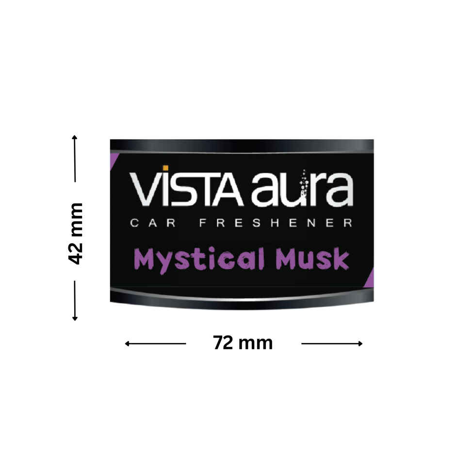 Vista Auto Care Mystical Musk Car Air Freshener