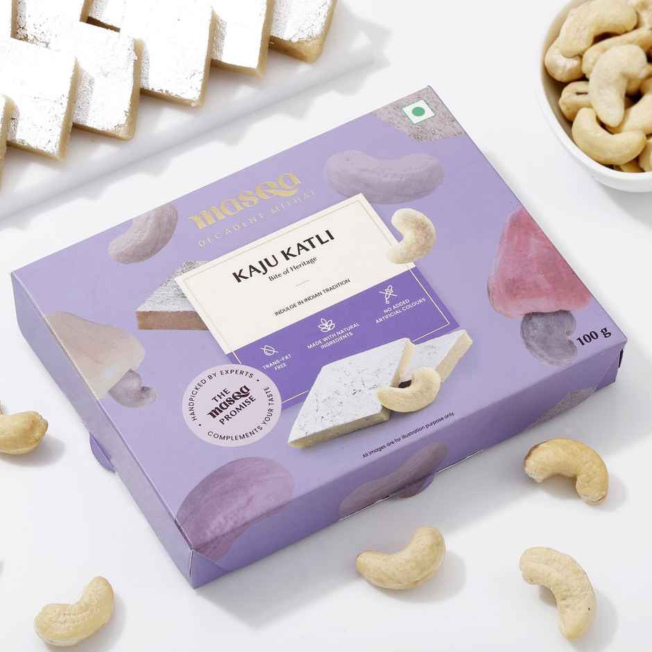 Masqa Kaju Katli | Rich & Delicious