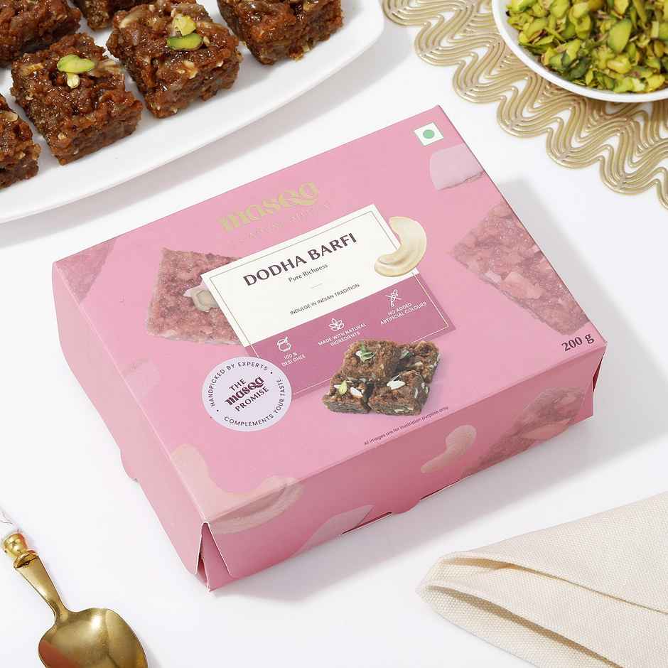 Masqa Desi Ghee Dodha Burfi | Sweet & Tasty