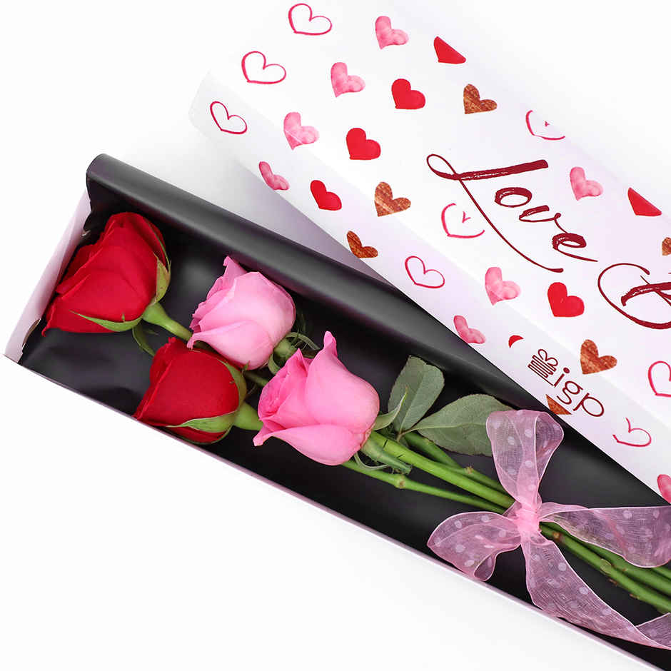 IGP Box of 4 Charming Roses