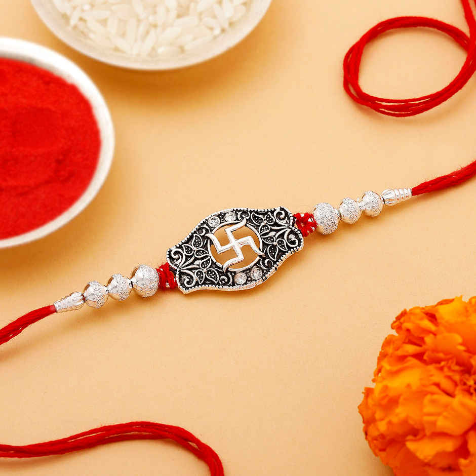 IGP Swastik Rakhi - Auspicious and Traditional