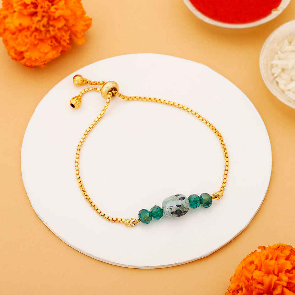 IGP Stone Rakhi - Elegant