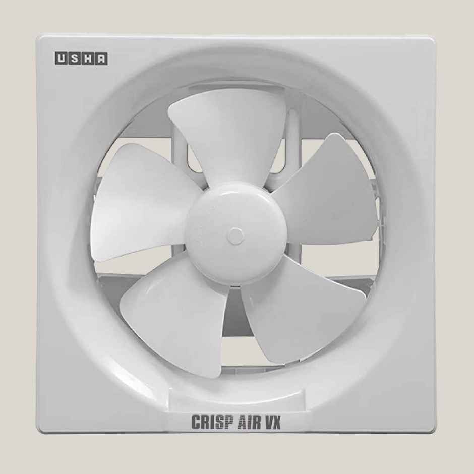 Usha Crisp Air Vx Exhaust Fan, 200mm, 1380 Rpm, White