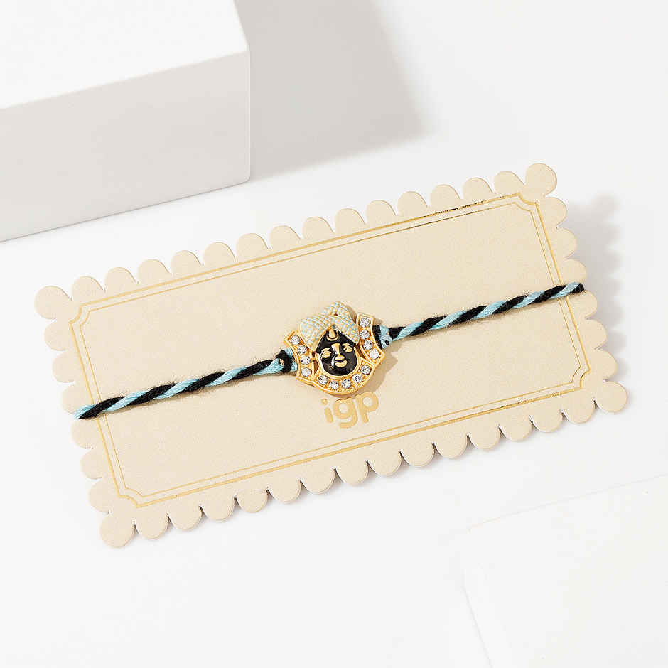 Stone Studded Shreenathji Rakhi | IGP