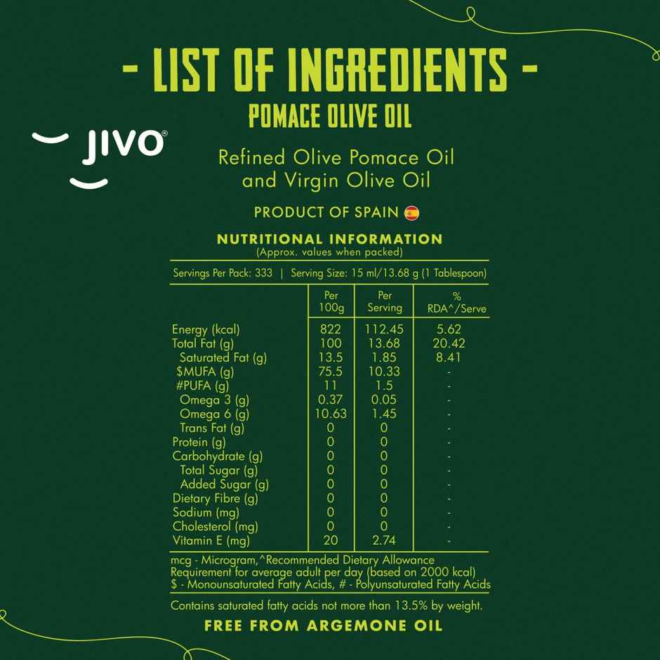 Jivo Pomace Olive Oil