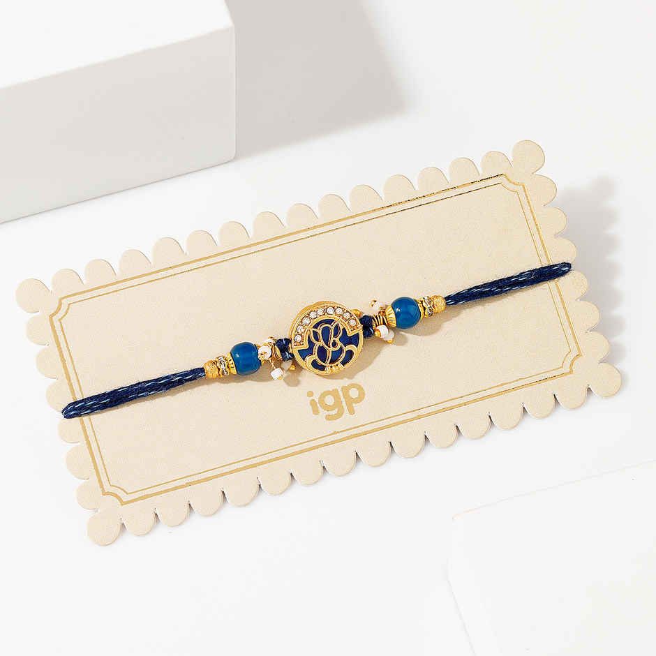 Ganesha Mother of Pearl Rakhi | IGP