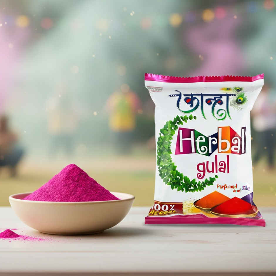 Herbal Holi Gulal | Pink | Star