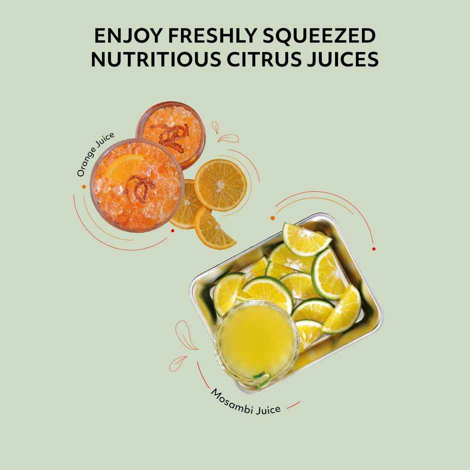 Usha Citrus Press Juicer | 30W | 1.0L | 2 - Way Rotation | Dual Sieve | Low Speed Crushing - Black