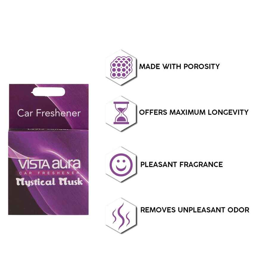 Vista Auto Care Mystical Musk Car Air Freshener