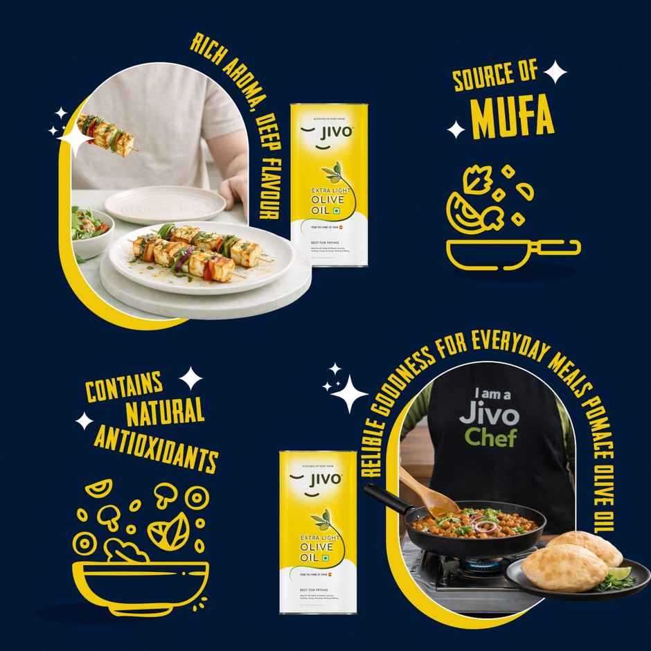 Jivo Daily Cooking Extra Light Olive Oil
