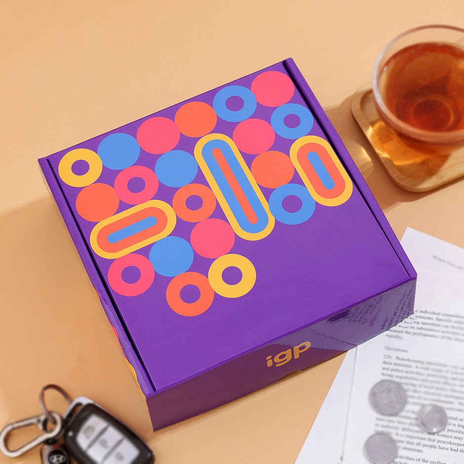 IGP Bhaiya Bhabhi Rakhi Set with Wellness Essentials - Complete Gift