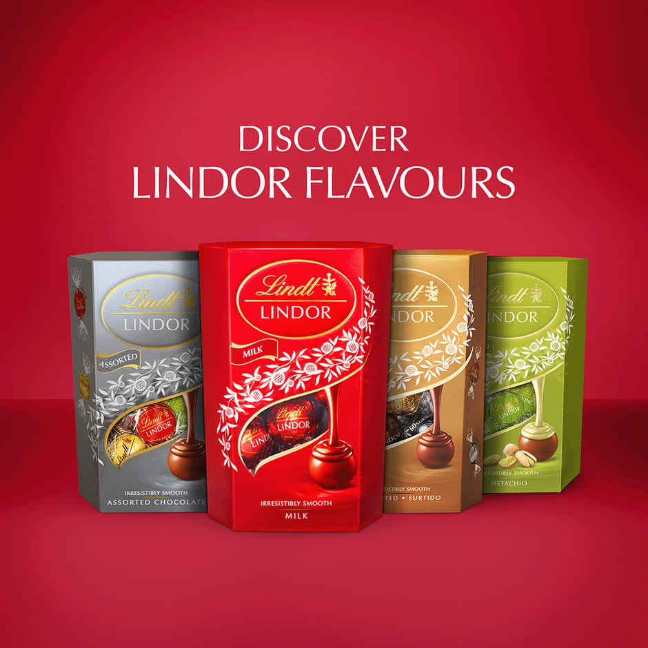 Lindt Lindor Smooth Melting Assorted Chocolates Cornet(200gms) & Skinn Tales W Ibiza(100ml) Combo