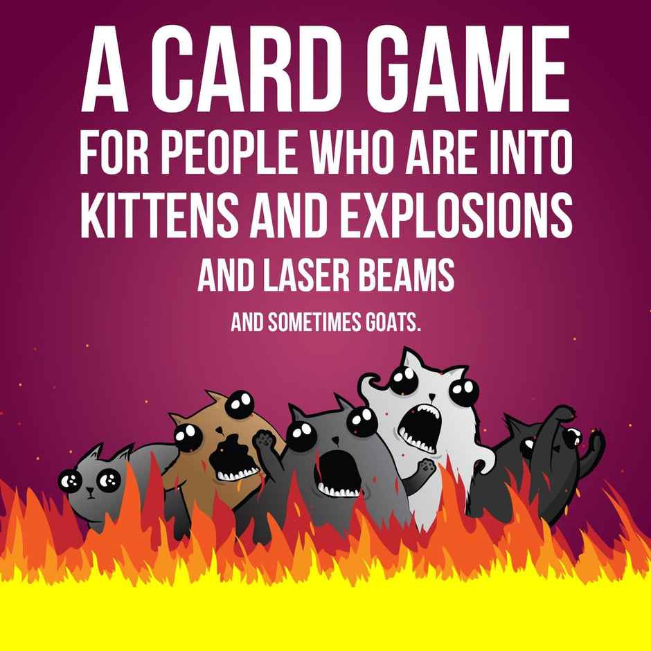 Awestuffs Exploding Kittens Party Pack A Card Game About Kitten and Explosions and Sometimes Goats