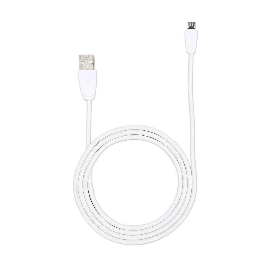 Digitek (Dc1M Mu 2Awht) Digitek Fast Charging Micro Usb Cable Dc1M Mu 2A (White)