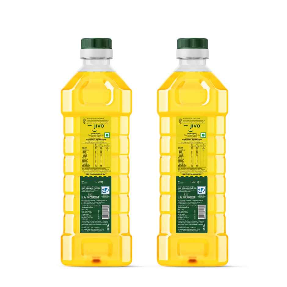 Jivo Cold Press Canola Oil Combo | Bottle
