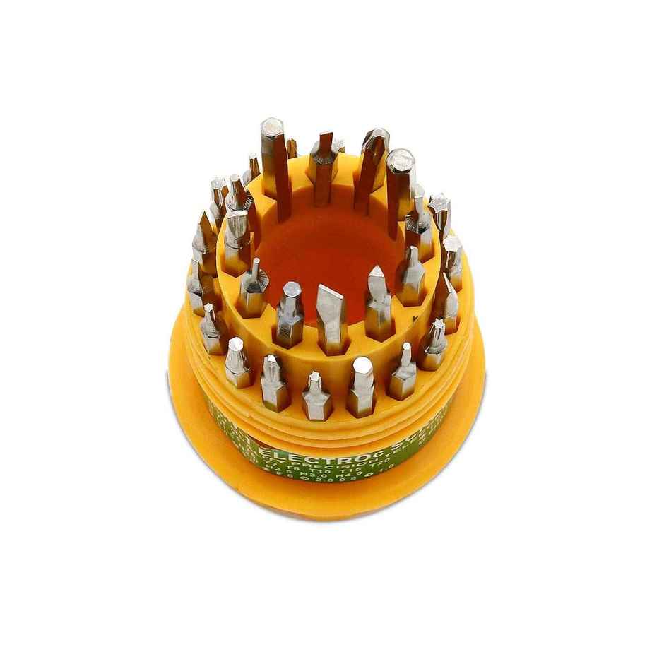 Se7en Screwdriver Tool Set Steel 31 in 1 with 30 Screwdriver Bits, Professional Magnetic Driver Set