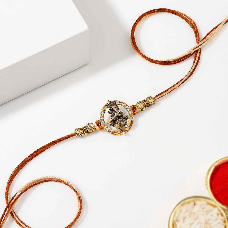Divine Circle Ganpati Rakhi | IGP