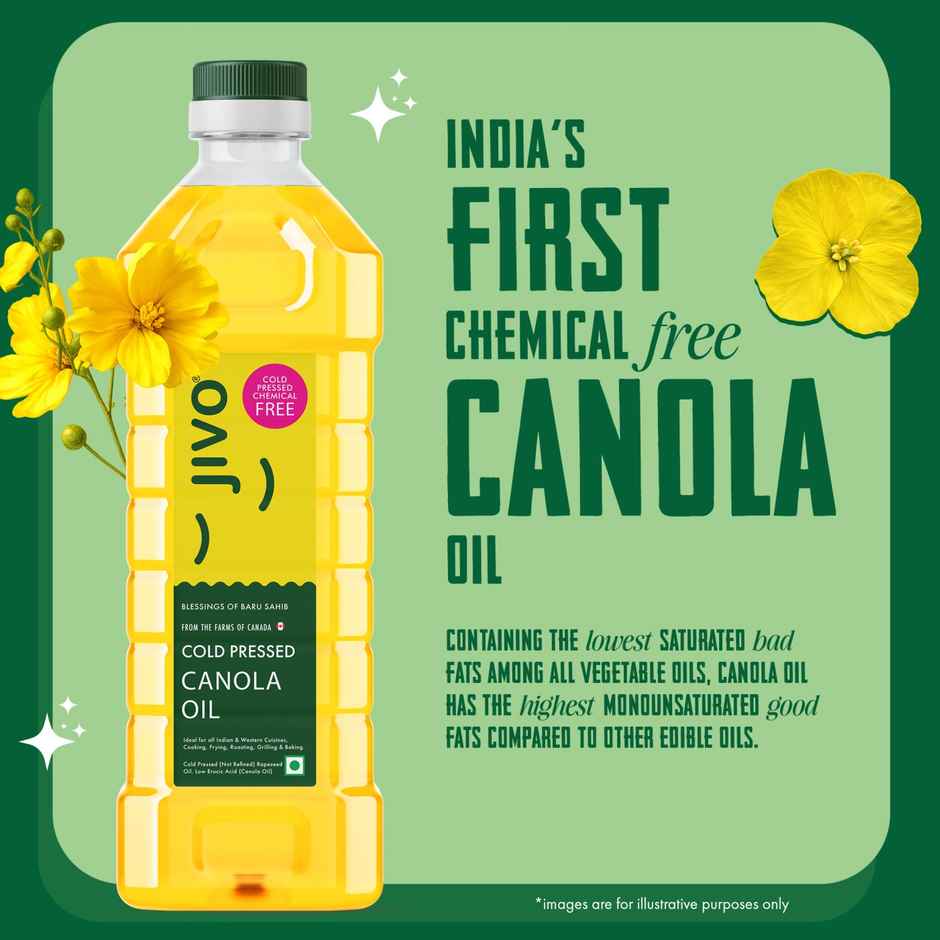 Jivo Cold Press Canola Oil Combo | Bottle