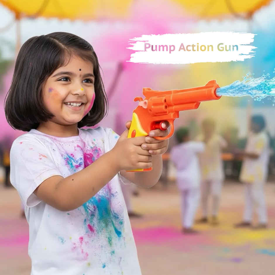 Water Toy Gun | Holi Pichkari | Yellow | Star Toys